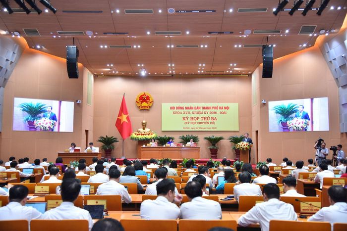 Quang cảnh kỳ họp. Ảnh: Thành Thái