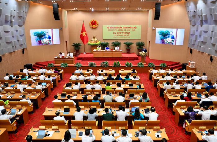 Quang cảnh kỳ họp. Ảnh: Thành Thái