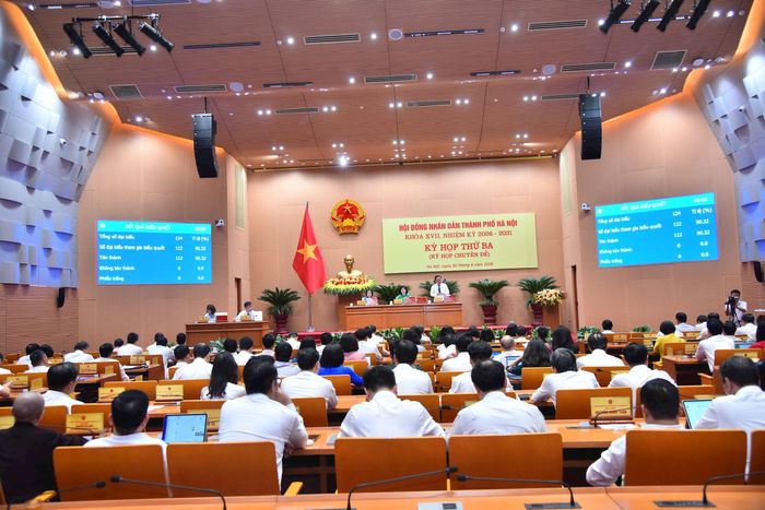 Quang cảnh kỳ họp. Ảnh: Thành Thái