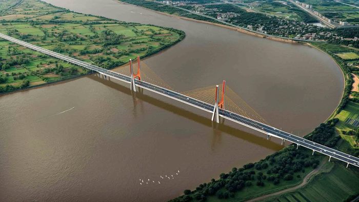 Cầu Ngọc Hồi trên tuyến Vành đai 3,5 sẽ kết nối Hà Nội với Hưng Yên.