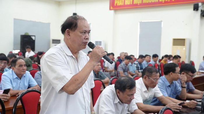 Các đại biểu phát biểu ý kiến tại hội nghị. Ảnh: Nguyễn Trọng