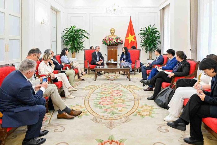 Toàn cảnh buổi làm việc. Ảnh: Bộ Ngoại giao cung cấp