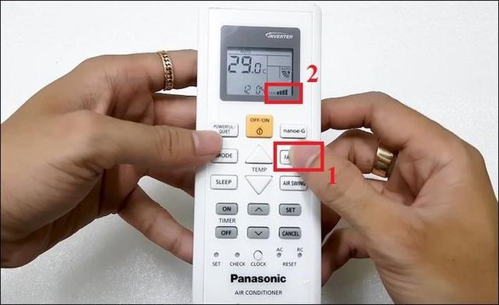 Bạn có thể kết hợp Fan và Cool: bật Cool để làm lạnh nhanh, sau đó chuyển sang Fan để duy trì nhiệt độ và tiết kiệm điện.