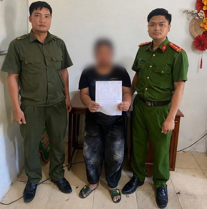 Nạn nhân được giải cứu kịp thời, không bị thương tích nặng. Ảnh: CAHN