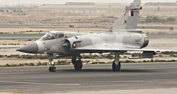 Máy bay chiến đấu Mirage-2000-5EDA/DDA của Không quân Qatar. (Nguồn: DE)