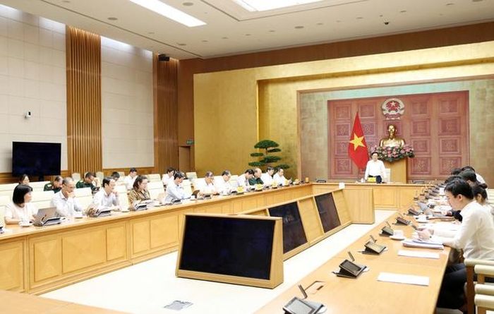 Phó Thủ tướng Hồ Quốc Dũng chủ trì Hội nghị sơ kết tình hình thực hiện Công điện 38/CĐ-TTg ngày 5/5/2026 của Thủ tướng Chính phủ. Ảnh: VGP/Gia Huy