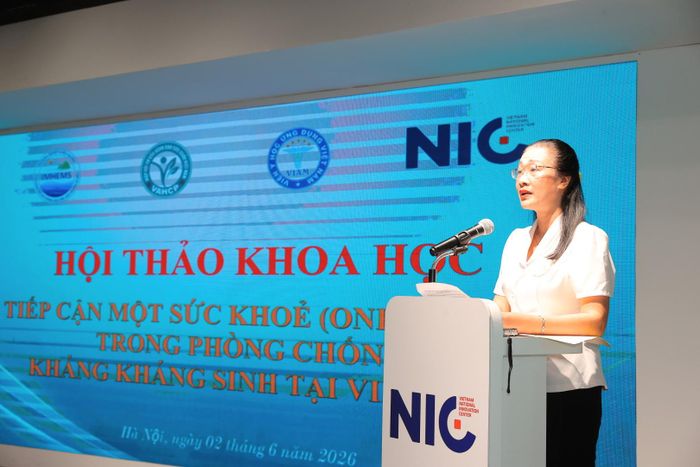 PGS.TS Phạm Thanh Bình, Chủ tịch Hiệp hội Tư vấn nâng cao sức khỏe Việt Nam phát biểu.