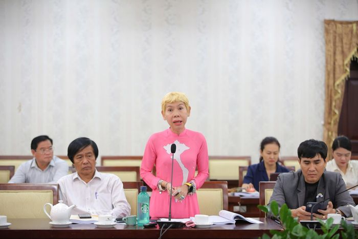  TS Hà Thanh Vân, Phó Giám đốc Trung tâm Xúc tiến Văn hóa Nghệ thuật Việt Nam (COPAC). Ảnh: VĂN HÀ 