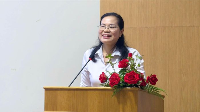  Bà Nguyễn Thị Hồng Hạnh, Giám đốc Sở Tư pháp TP.HCM. Ảnh: TRẦN MINH 