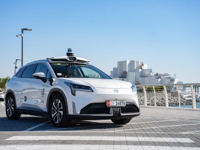  Robotaxi WeRide được triển khai phổ biến tại UAE. Ảnh: WeRide. 