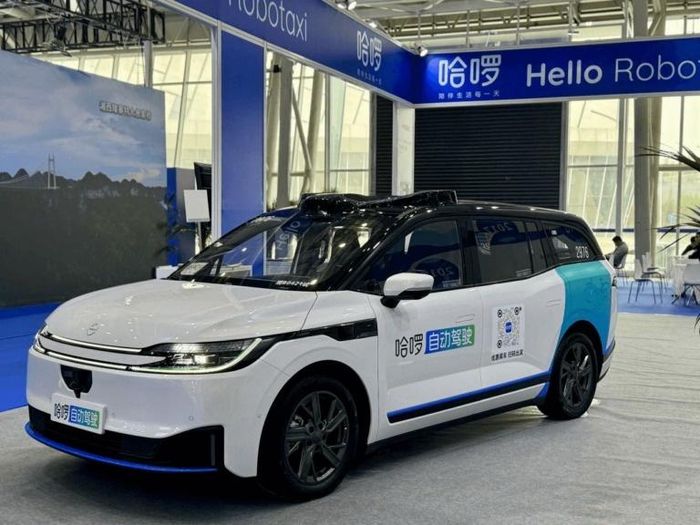 Những chiếc robotaxi của Apollo Go. Ảnh: Apollo Go. 