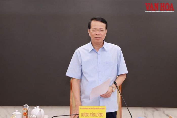 Phó Chủ tịch UBND tỉnh Thái Nguyên Dương Văn Lượng nhấn mạnh cần tập trung thúc đẩy mạnh mẽ du lịch