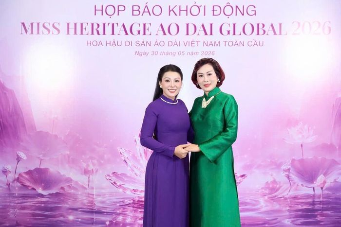 TS Trần Thị Bạch Dương tham gia cầm cân nảy mực tại cuộc thi “Hoa hậu Di sản Áo dài Việt Nam Toàn cầu 2026”