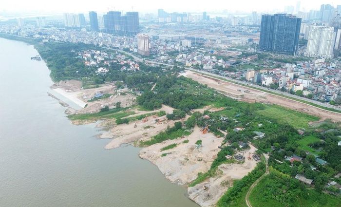 Sau khi hoàn thành, Công viên công cộng Phú Thượng được kỳ vọng trở thành “lá phổi xanh” ven sông phía Bắc Thủ đô