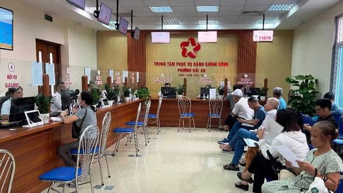 Trung tâm phục vụ hành chính công phường Hải An, Hải Phòng.