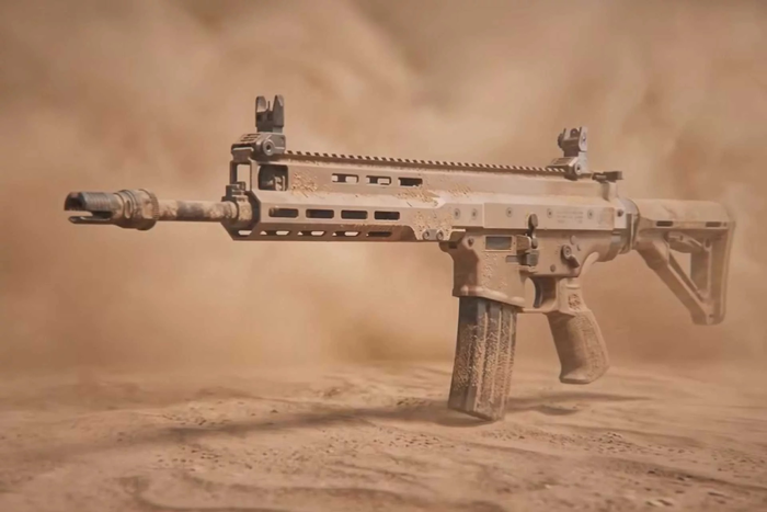 FN Arka kết hợp công thái học theo chuẩn súng trường AR-15 với độ tin cậy của hệ thống trích khí piston hành trình ngắn. Ảnh: FN Herstal 