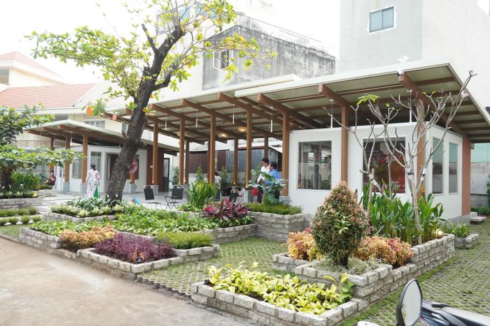  Công viên và nhà cộng đồng khu phố 1, phường An Khánh được cải tạo từ một cơ sở để trống. Ảnh THU HƯỜNG 