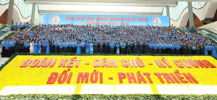  780 đại biểu về dự Đại hội XIV Công đoàn Việt Nam 