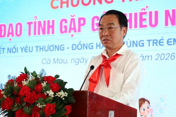 Ông Lữ Quang Ngời, Chủ tịch UBND tỉnh Cà Mau phát biểu ý kiến.