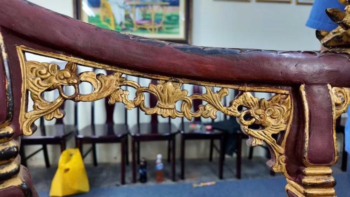Các bước phục chế được thực hiện nghiêm ngặt.