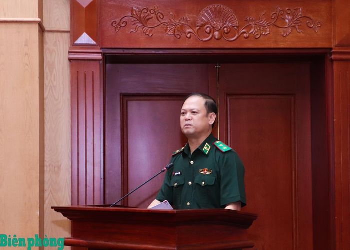 Trung tướng Nguyễn Anh Tuấn phát biểu kết luận hội nghị. Ảnh: Dân Chủ