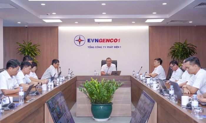Tổng Giám đốc EVNGENCO1 Lê Hải Đăng chủ trì Hội nghị giao ban trực tuyến tháng 6/2026.