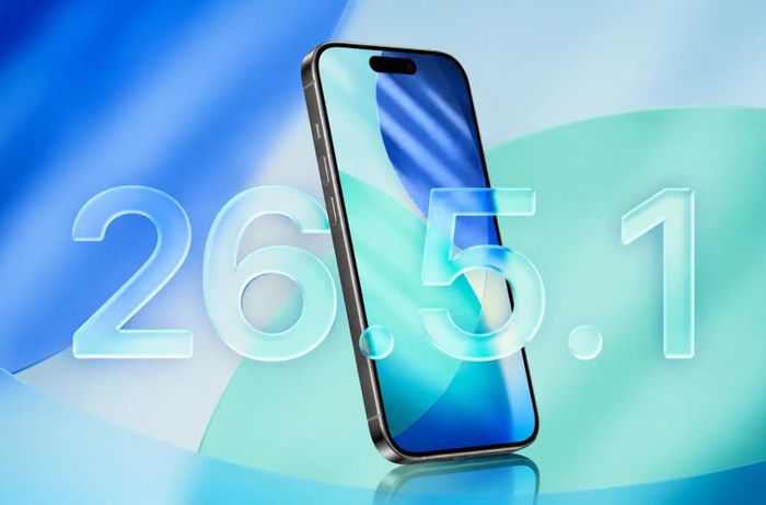 iOS 26.5.1 hiện đã sẵn sàng để tải xuống đối với các thiết bị thuộc gia đình iPhone 17.