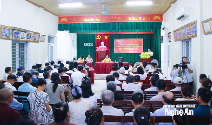 Quang cảnh hội nghị. Ảnh: Mai Hoa