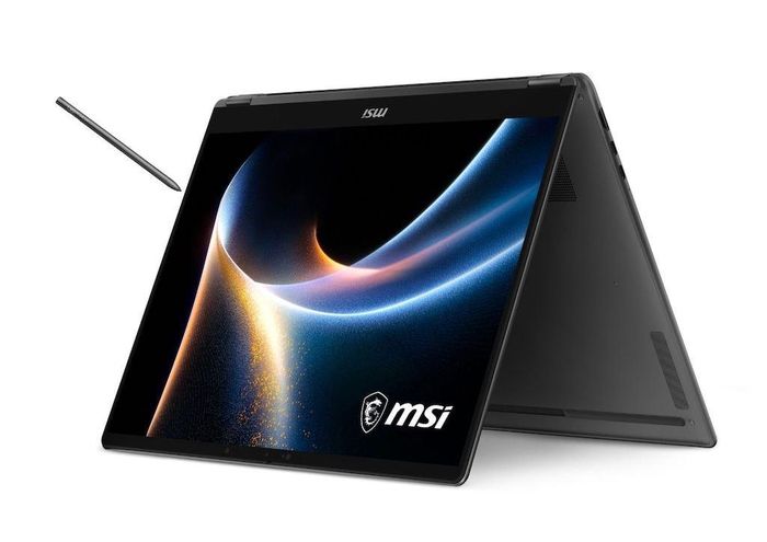 Prestige N16 Flip AI+ có thiết kế linh hoạt kiểu 2 trong 1. Ảnh: MSI
