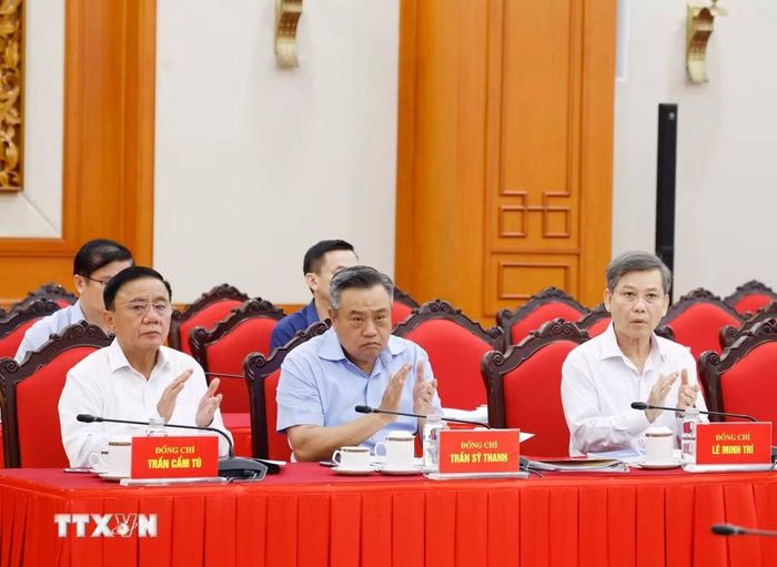 Các đại biểu tham dự cuộc họp. (Ảnh: Thống Nhất/TTXVN)