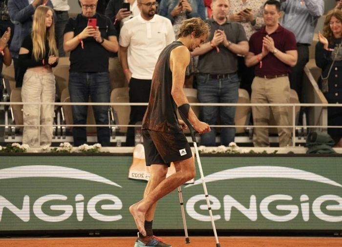 Hành trình chinh phục vinh quang Grand Slam của Zverev cực kỳ gian truân. Ảnh: Eurosports