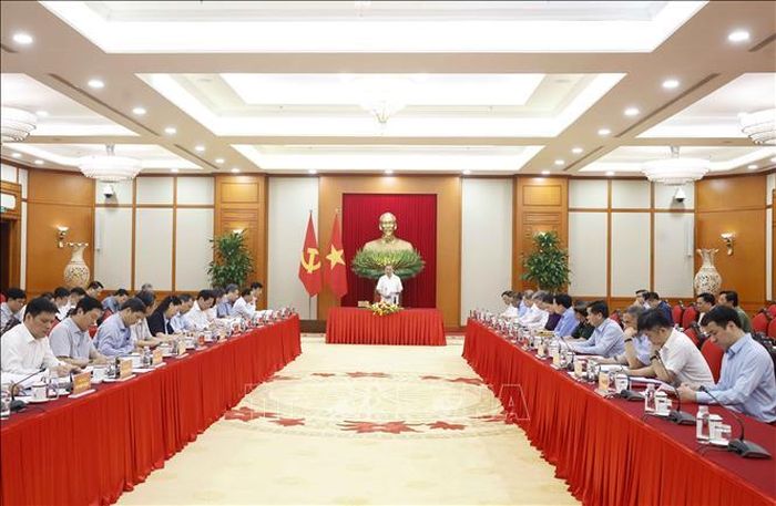 Tổng Bí thư, Chủ tịch nước Tô Lâm phát biểu chỉ đạo. Ảnh: Thống Nhất/TTXVN