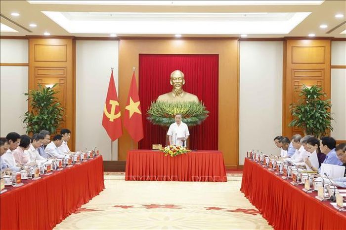 Tổng Bí thư, Chủ tịch nước Tô Lâm phát biểu chỉ đạo. Ảnh: Thống Nhất/TTXVN