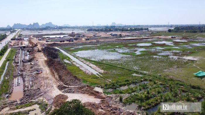 Tổng diện tích dự án giai đoạn 1 là 167 ha, các địa phương đã GPMB thành công hơn 99%.
