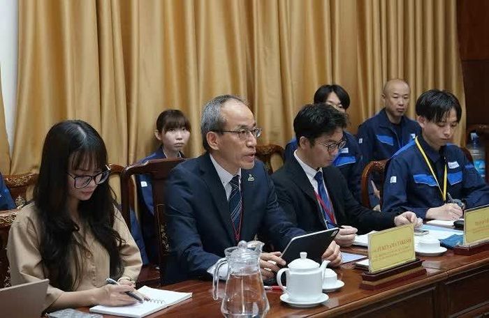 Đoàn công tác Cục Đường bộ và Thoát nước thành phố Fukuoka (Nhật Bản).