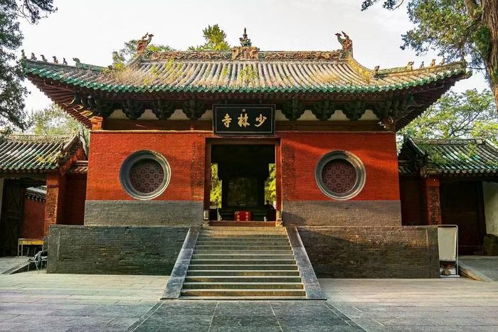 Ngôi chùa cổ Thiếu Lâm Tự, nơi Thích Vĩnh Tín trụ trì 30 năm. Ảnh: Sohu.