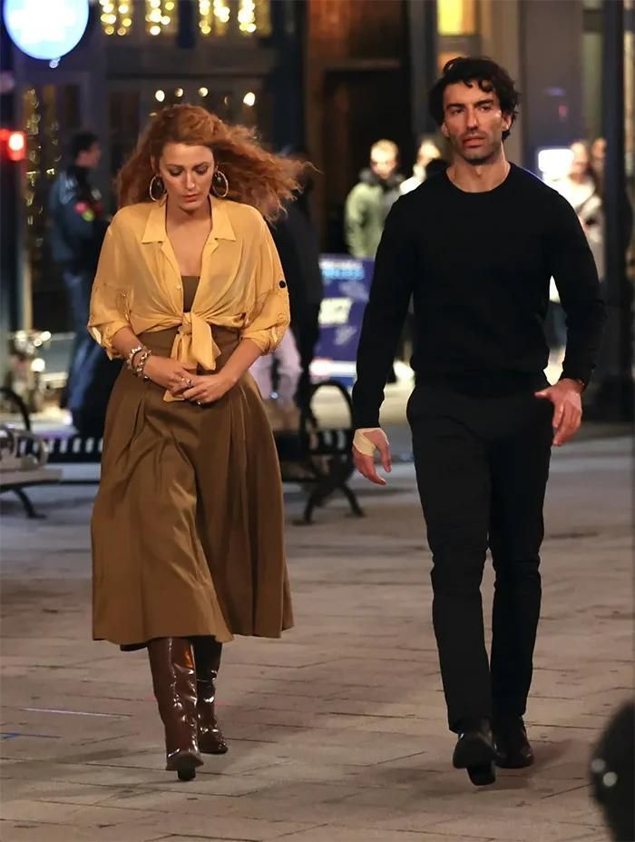 Justin Baldoni và Blake Lively.