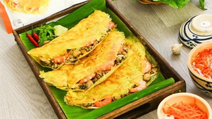 Bánh xèo miền Tây.