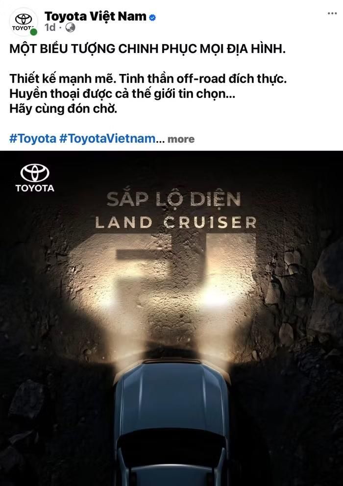 Toyota Việt Nam chính thức công bố thông tin về Toyota Land Cruiser FJ