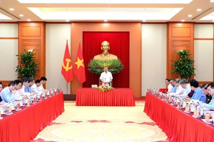 Hình ảnh tại cuộc làm việc.
