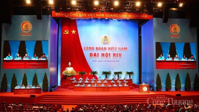 Đại hội XIV Công đoàn Việt Nam là sự kiện chính trị quan trọng bậc nhất của giai cấp công nhân và tổ chức Công đoàn Việt Nam. Ảnh: Thái Mạnh