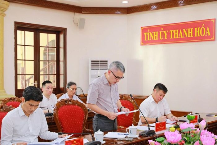 Đại diện Ủy ban Kiểm tra Trung ương đã công bố Quyết định.