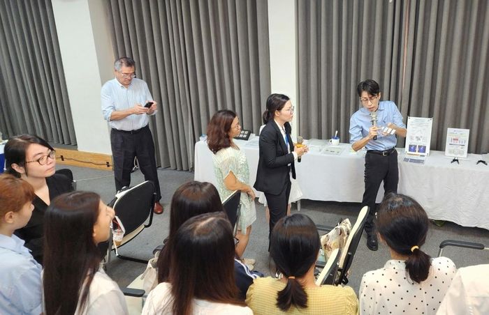 Với cách làm Reverse pitch, Mitsui Chemicals chủ động giới thiệu công nghệ của mình và tìm kiếm đối tác để cùng phát triển ứng dụng. Ảnh: Mitsui Chemicals.
