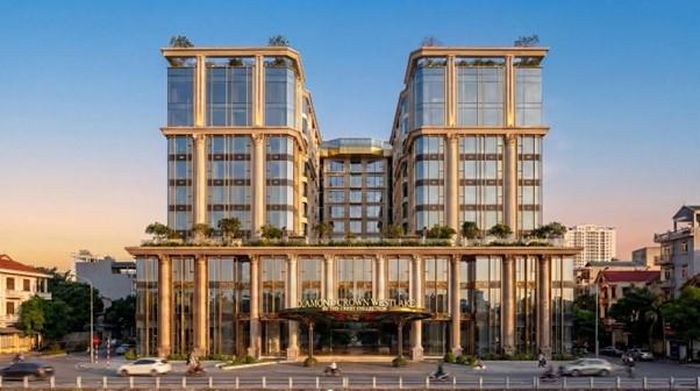 Diamond Crown Westlake by The Crest Collection sẽ góp phần nâng tầm trải nghiệm lưu trú cao cấp tại Hà Nội. Ảnh: Tập đoàn DOJI.