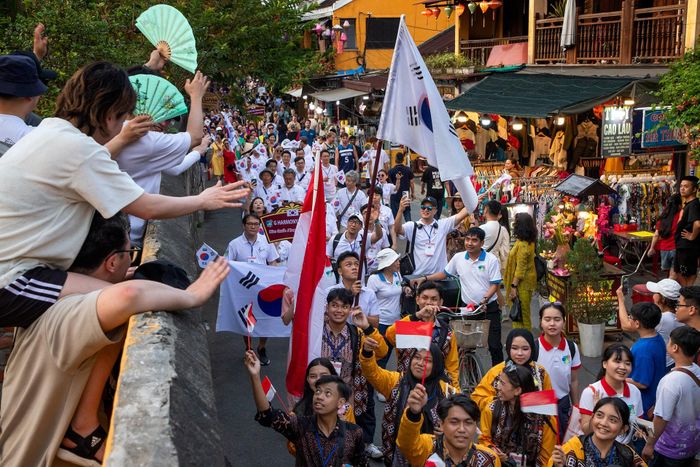 Hội An trở thành điểm hẹn của nghệ sĩ quốc tế từ hoạt động Liên hoan hợp xướng quốc tế. Ảnh: Đặng Kế Đông