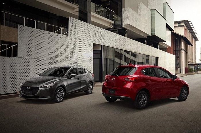Thiết kế ngoại thất hiện đại của Mazda2 2026