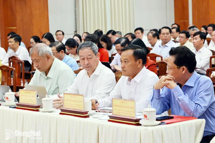 Các đại biểu tham dự hội nghị. Ảnh: Công Nghĩa