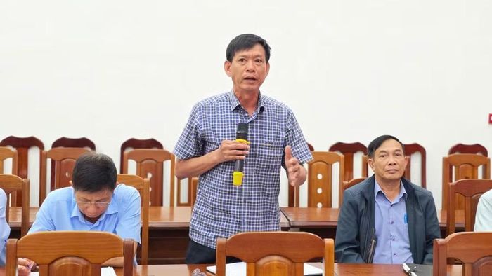  Đại biểu tham gia ý kiến tại hội nghị. Ảnh: Bá Bính 