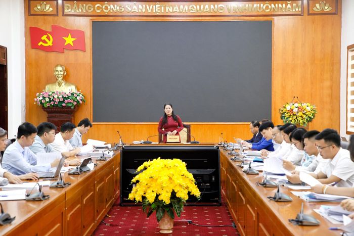 Quang cảnh Tổ thảo luận số 1.