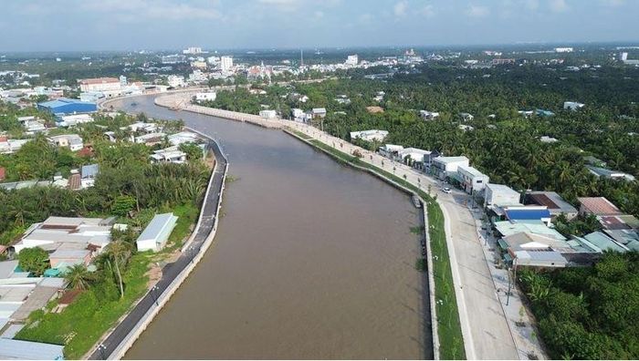 UBND tỉnh Đồng Tháp đã yêu cầu các đơn vị liên quan khẩn trương đẩy nhanh tiến độ di dời hạ tầng kỹ thuật để triển khai dự án. Ảnh: Báo Thanh Niên